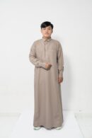Ash Classic Band Collar Thobe