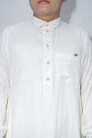 Off-White Classic Band Collar Thobe