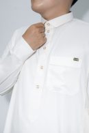 Off-White Classic Band Collar Thobe